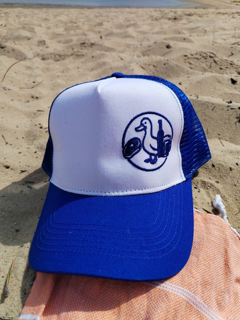 Casquette bleue "Le Grand Cru"